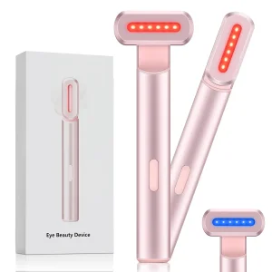 Red Light Therapy for Face and Neck - Microcurrent Facial Device for Anti-Aging