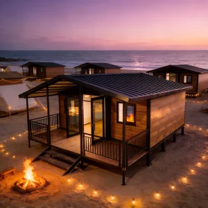Portable Luxury Expandable Steel Container House
