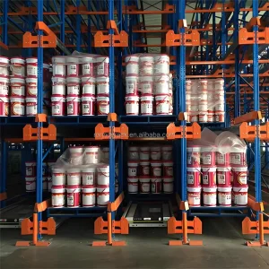 FIFO or LIFO Automatic Radio Shuttle Racking
