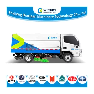2.5Tons ODM cleaning dongfeng street machine sweep electric road sweeper truck