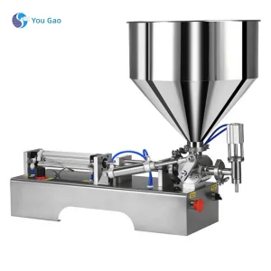 Food Grade Milk, Honey, and Other High Viscosity Liquid Paste Paste Filling Rotor Pump Filling Machine