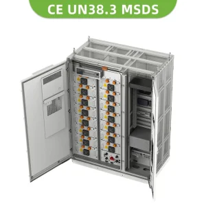 215kwh Air Cooling Commercial Battery Pack Energy Storage Solutions with High Voltage Inverter Systems