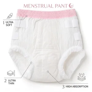 Ropa interior menstrual de cintura baja