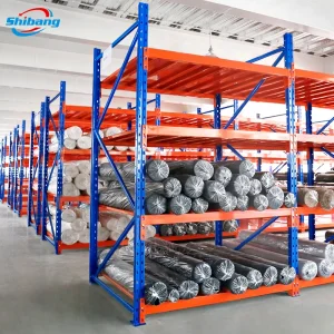Steel Metal Storage Rack for Fabric Rolls