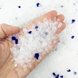Absorvente Rápido Secagem Fácil Coleta de Grumos 0.5-2mm/1-8mm Cristal de Sílica Gel Pérola Branca Transparente Areia de Silicone para Gato Acessórios para Animais de Estimação