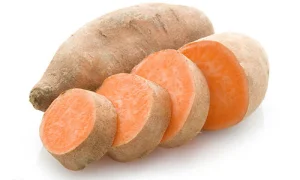 Sweet potato dice