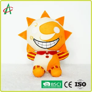 Bespoke Sun Head Cute Promotional Doll Stuffed Peluche