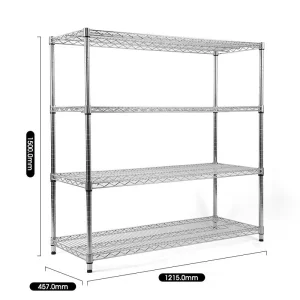 Three-Layer Galvanized Stainless Steel Rack Beam Pallet Racking Storage Shelf for Special Use in The Display and Sale of Goods