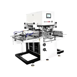 Automatic Hot Foil Bronzing Machine Paper Leather Gold Embossing Machinery Cardboard Hot Stamping Machine