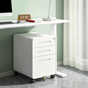 Modern 3-Drawer Mobile Pedestal File Cabinet