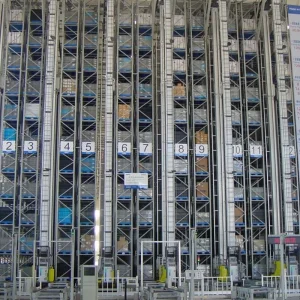 Customized Modular ASRS Storage Racking with High Load Capacity Optimizing Space in Automotive Parts Warehouses