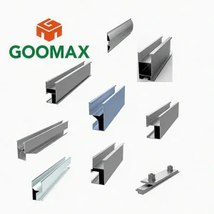 Goomax Solar Racking Mounting Bracket Rail Splice Aluminium Rail