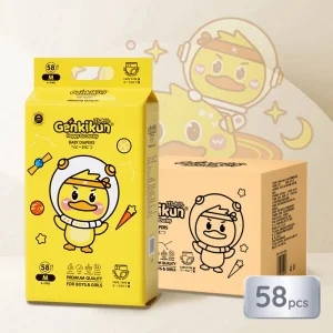 100% Fabricante Personalizado de Fraldas para Bebês Biodegradáveis de Superfície Natural