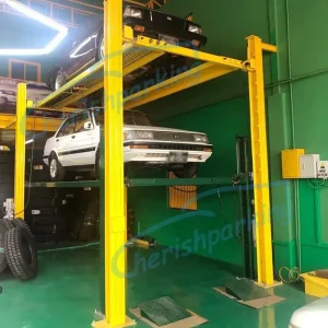 High-Quality Hydraulic 3 Level 4 Post Car Parking Lift