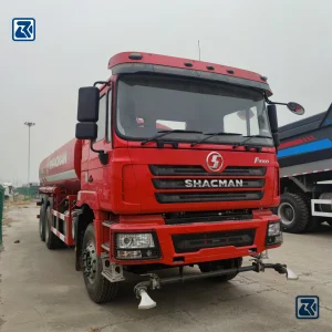High Quality Shacman F3000 6X4 10wheers 12 14 16 Cbm Red Color Water Tanker Sprinkler Truck