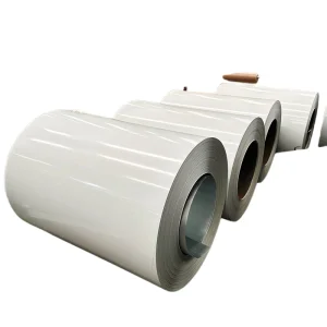 White PPGI Steel Coil
