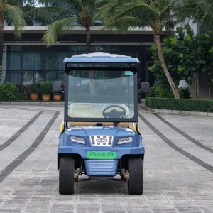 Malaysia Community Golf Cart with Low-Speed Safety Mode and Silent Design