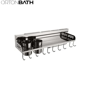 Ortonbath Stailess Steel Multifunction Kitch Bathroom Hardware Set Kitchen Knife Holder Accessories