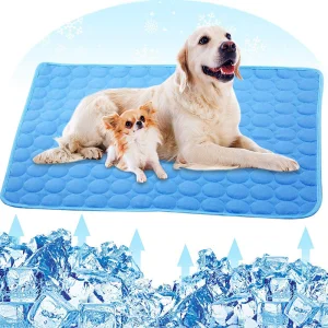 Dog Cooling Mat Cool Pad Mat for Dogs Cat Breathable Blanket Cat Ice Pads Washable Summer Sofa Pet Dog Bed Pet Mat