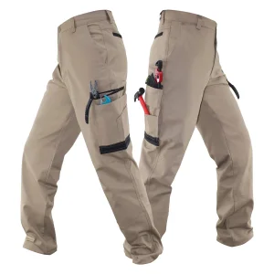 Cargo Work Pants Cotton Safety Work Clothing Pants