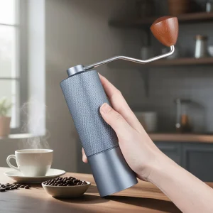 Small Drawer Coffee Station with Portable Espresso Machines and Grinders