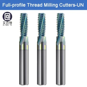 Solid Carbide UN Thread Milling Cutter DLC Coated