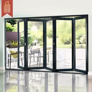 Sliding Partition Panel with Open Folding Function Ideal Office Shop and Home Interior Space Division Folding Door