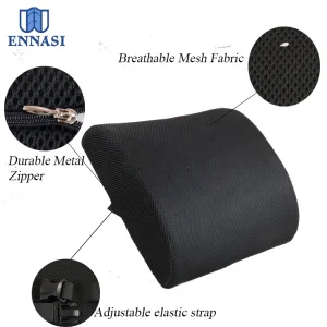 Breathable 3D Air Mesh Back Cushion Memory Foam Wedge Pillows