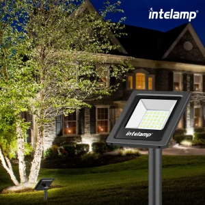 Solar Powered Landscape Stake Flood Light