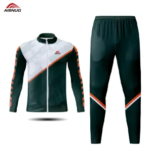 Gym Plain Sweatshirts Reflective Custom Latest Fashion High Quality Men Polyester Womens Tracksuits 2 Piece Set