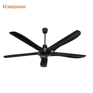 High Quality 56-Inch Iron Blade Ceiling Fan for Bedroom 220V Electric 3 Wind Speed Ceiling Fan with Metal Material Household Use