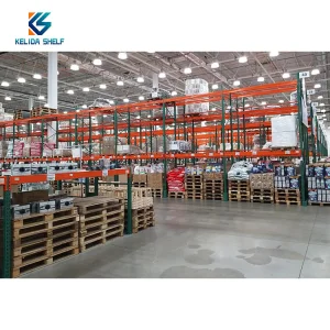 Customized Adjustable Steel Heavy Duty Warehouse Storage System Teardrop Pallet Racking