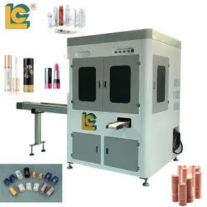 Automatic Hot Foil Stamping Equipment for Cosmetic Containers Lipstick Tubes