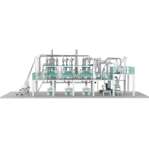 High-Efficiency 60 Ton Daily Corn Mill Maize Flour Milling Machine for Sale