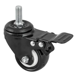 AMJ Heavy Duty Gray Silent Rubber Medium Duty Swivel Castor Wheels for Shelf