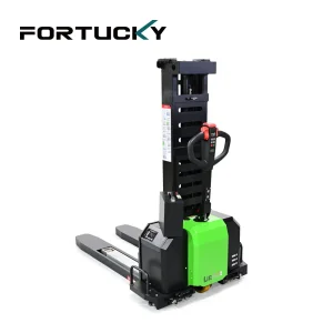 Fully Electric Truck-Mounted Forklift / Self Loading Stacker Height-Adjustable, Portable Electric Vehicle-Mounted Forklift