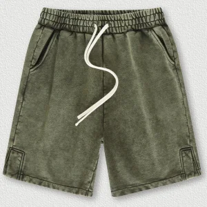 Summer Vintage Split Sweat Shorts