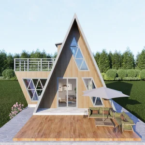 Modular Two Storey A Frame Cabin Tiny Home