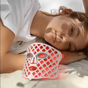 Professional LED Phototherapy Beauty Face Mask 3 Colors Skin Face Mask SPA Skincare LED Face Light Therapy Mask for Home Use with OEM Service