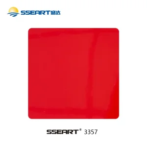 Fluorescent Red Powder Coating