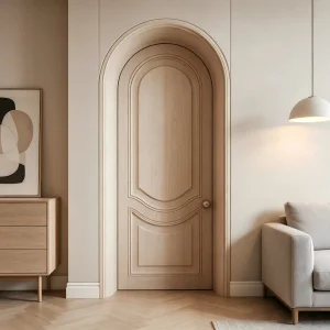 French Solid Wood Door