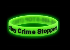 Green Sport Luminous Silicone Glow in Dark Bracelet