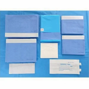 Baby Birth Surgical Cesarean C-Section Delivery Hospital Pack, Caesarean Cesarean Section Universal General Surgical Kit Operation Drape Pack
