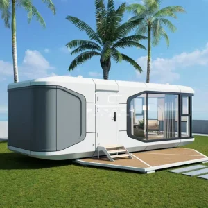 Innovative Space Cabin Villas, Prefabricated Modular Smart Homes for Luxury Camping Resorts and Custom Houses