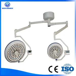 Featured Products 700/500 LED Operation Lamp Square Arm Double Dome Surgical Light