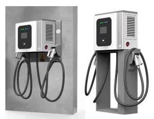 شاحن نقطة شحن الحافلة الكهربائية مع مقابس CCS وتشاديمو 40kw