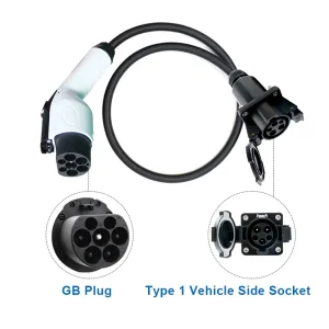 Electric Vehicle 32 AMP 1 Phase AC Car Charger T1-GB EV Car Charging Adapter