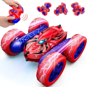 Wholesale Remote Control Spider Car, Double Sided 360° Rotating 4WD RC Cars Toys 2.4GHz Electric Rechargeable Race Stunt Cars Birthday Halloween Christmas Gift