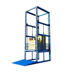 3 Floor Freight Elevator Hydraulic Cargo Lift