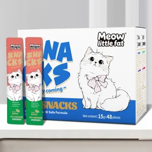Fabricação de Fábrica OEM ODM Ração para Gatos Pet Tirinhas Alimento Pet Snacks Pet Guloseimas